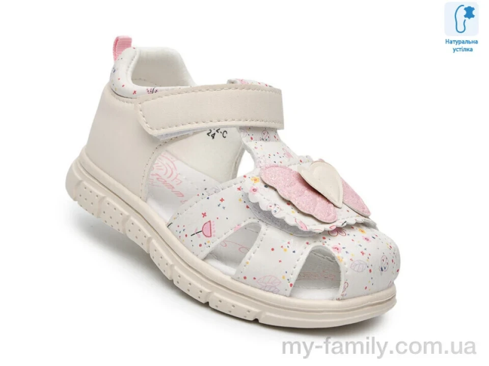 Босоніжки штучна шкіра бежевий діти дівчинка, Взуття оптом діти