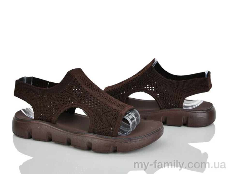 Босоніжки текстиль коричневий жінки -, Жіночі босоніжки оптом