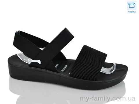 Босоножки текстиль черный женщины -, Женские босоножки оптом