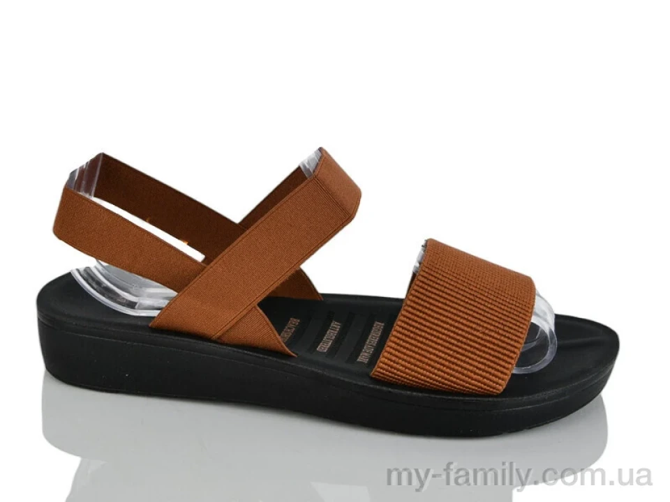 Босоніжки текстиль коричневий жінки -, Жіночі босоніжки оптом