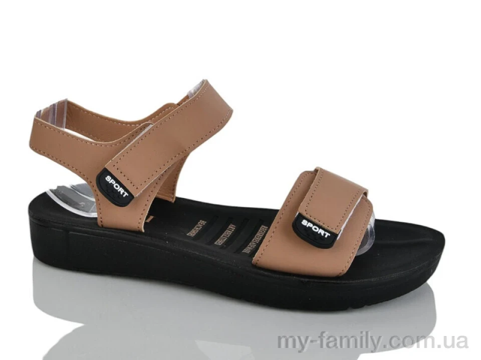 Босоніжки штучна шкіра коричневий жінки -, Жіночі босоніжки оптом