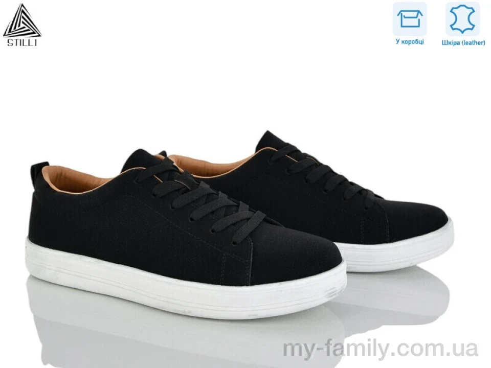 Кросівки натуральна шкіра чорний чоловіки -, Чоловічі кросівки оптом