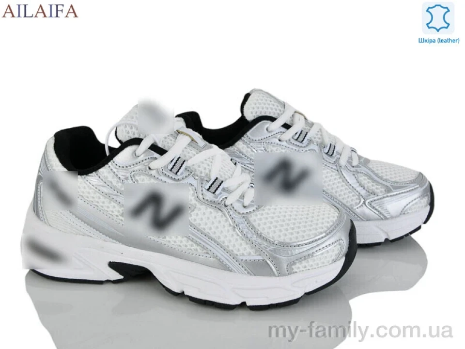Кросівки натуральна шкіра-текстиль білий жінки -, Жіночі кросівки оптом
