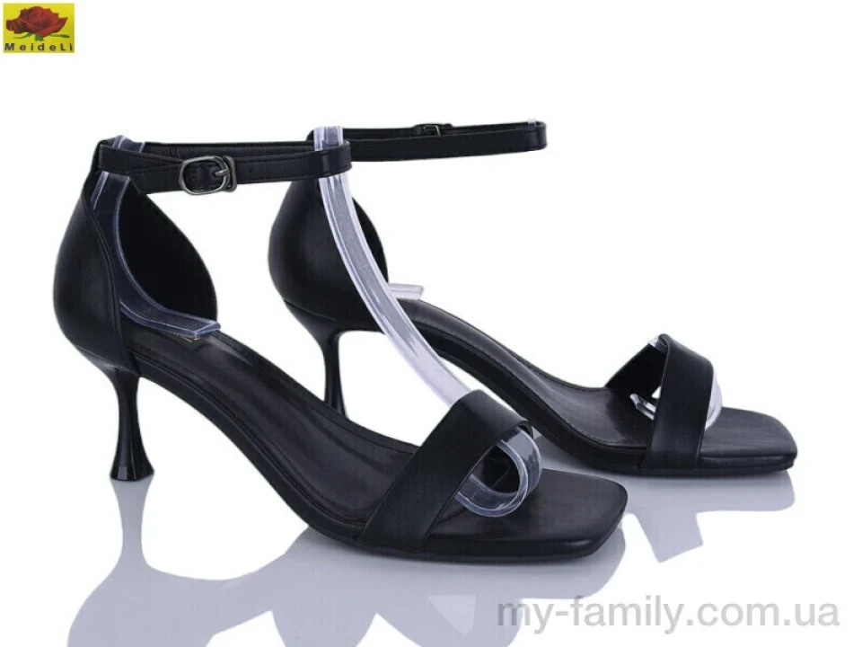 Босоніжки штучна шкіра чорний жінки -, Жіночі босоніжки оптом