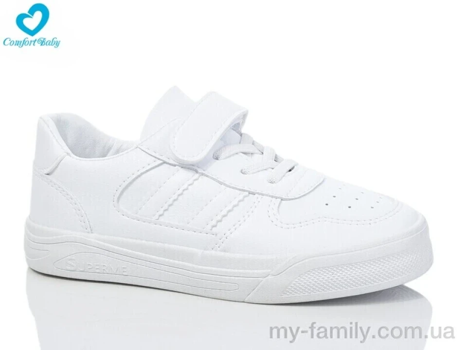 Кросівки штучна шкіра білий діти унісекс, Дитячі кросівки оптом