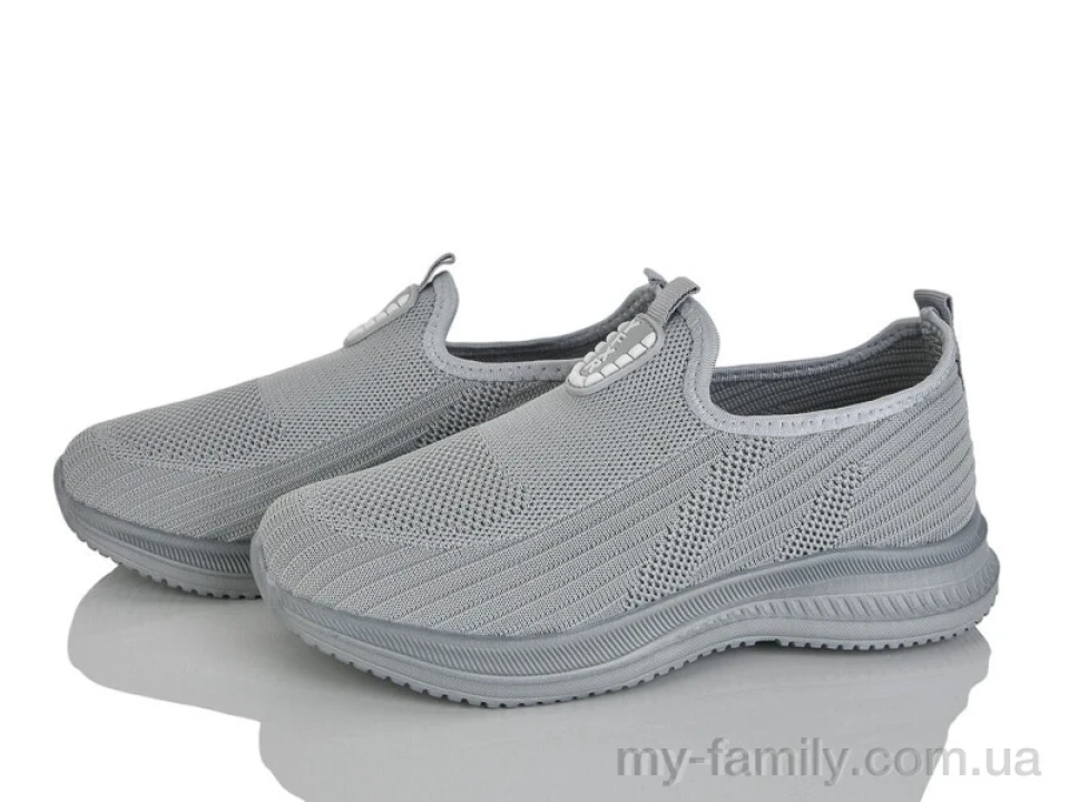 Кросівки текстиль сірий жінки -, Жіночі кросівки оптом