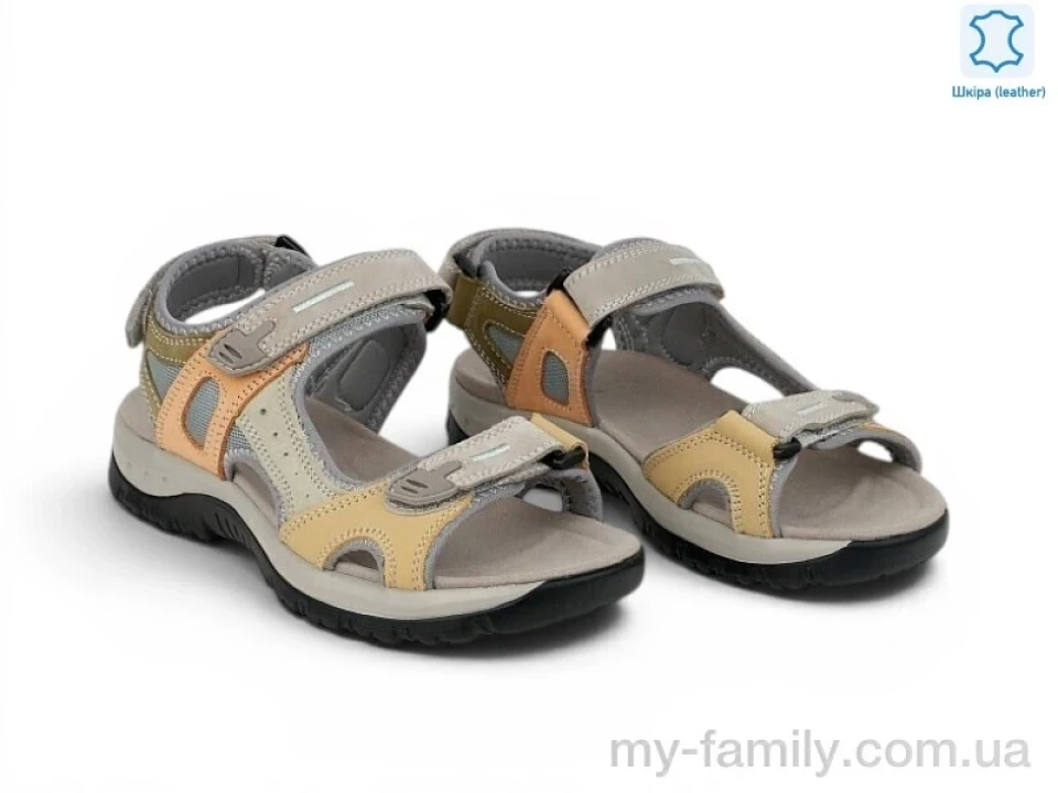 Босоніжки натуральна шкіра сірий жінки -, Жіночі босоніжки оптом