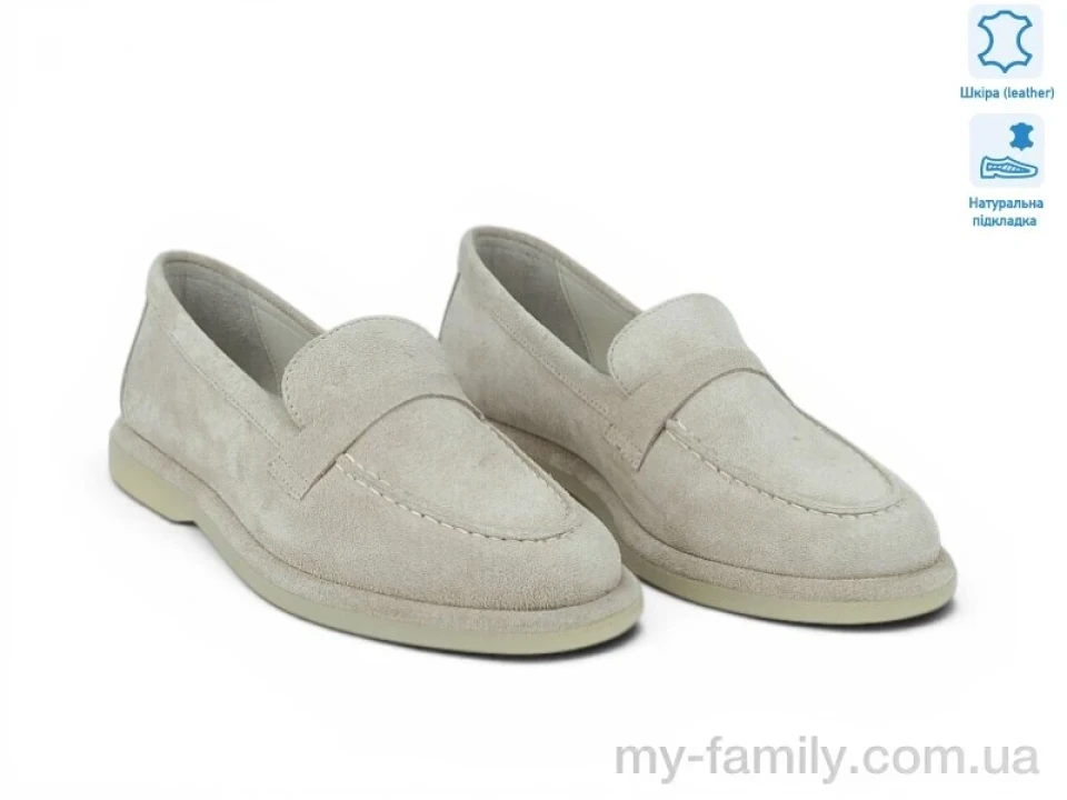 Туфлі натуральна шкіра бежевий жінки -, Туфлі жіночі оптом