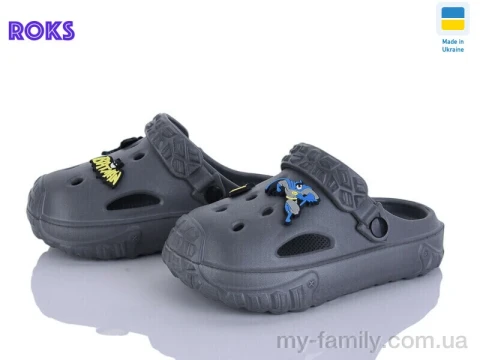 Крокси піна графіт діти хлопчик, Крокси детские оптом