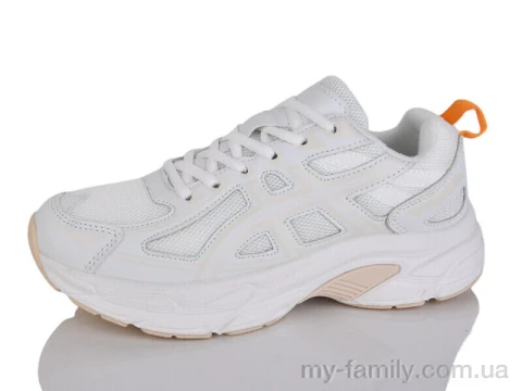 Кросівки штучна шкіра-текстиль білий унісекс -, Унісекс кросівки оптом