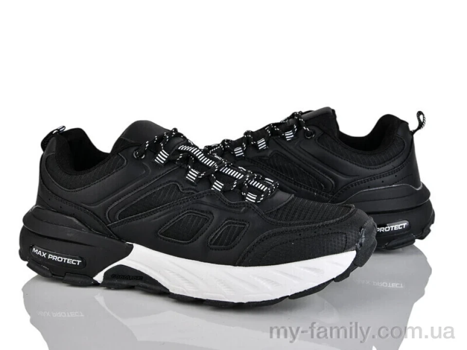 Кросівки штучна шкіра-текстиль чорний чоловіки -, Чоловічі кросівки оптом