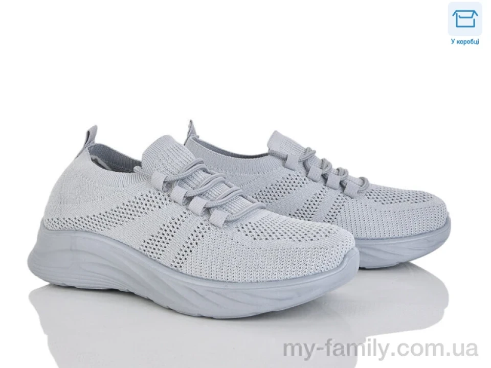 Кросівки текстиль сірий жінки -, Жіночі кросівки оптом
