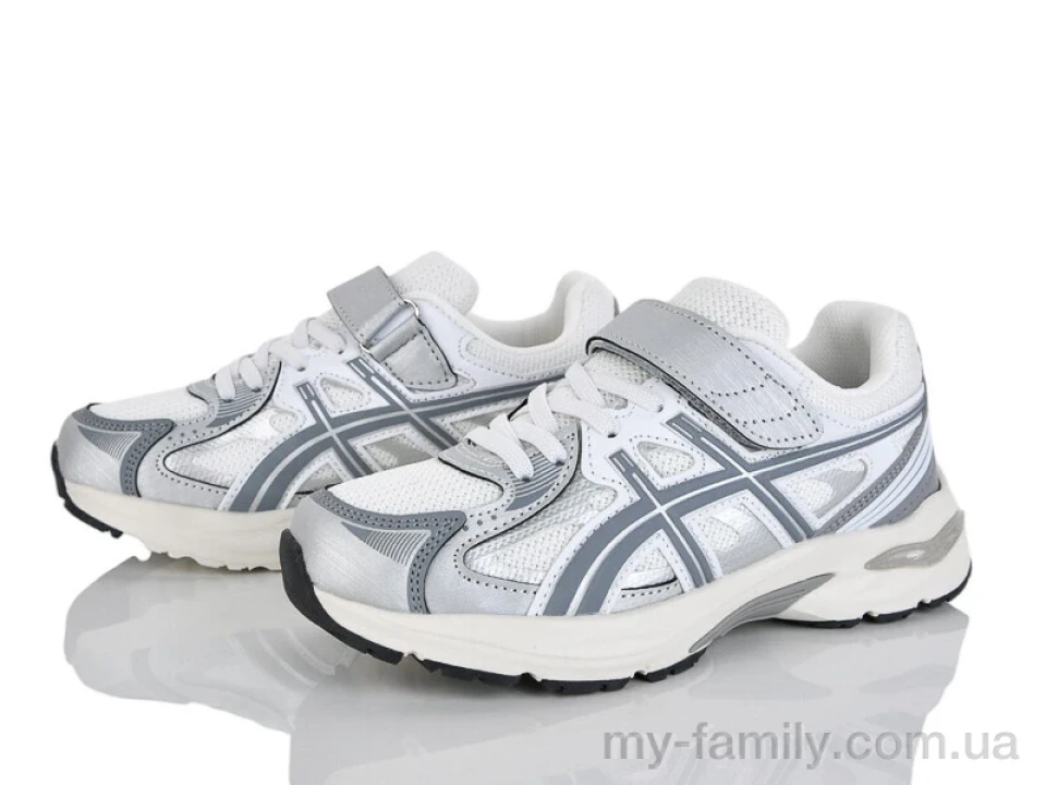 Кросівки штучна шкіра-текстиль сірий діти унісекс, Дитячі кросівки оптом