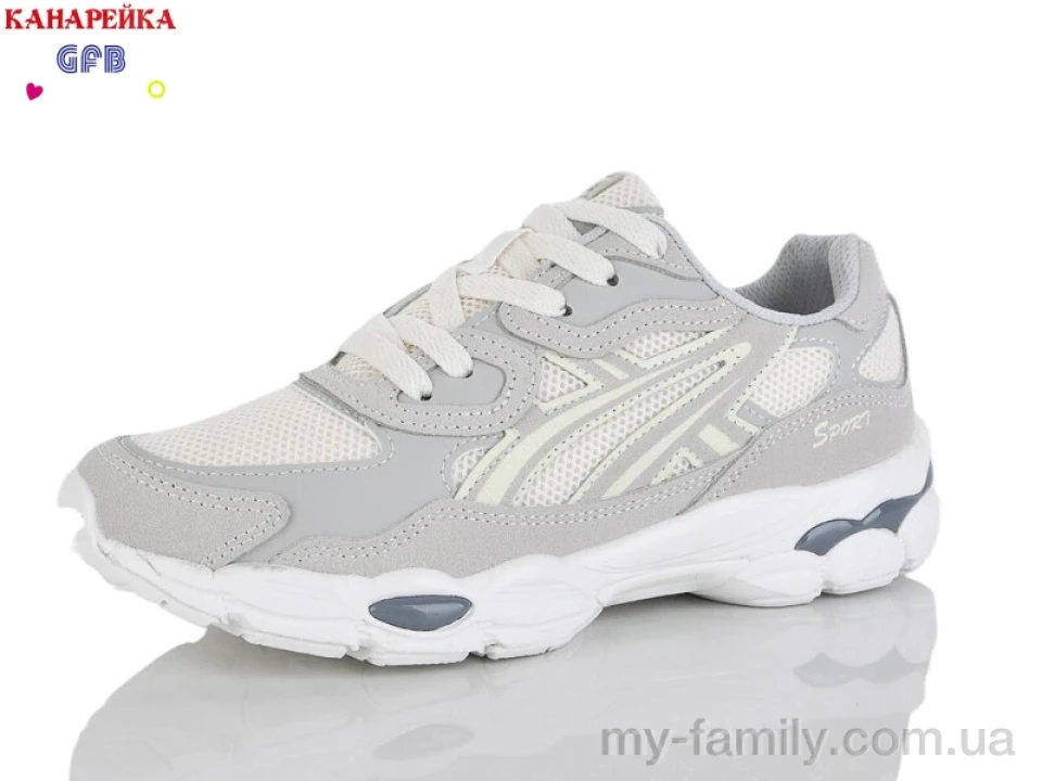 Кросівки штучна шкіра-текстиль сірий жінки -, Жіночі кросівки оптом
