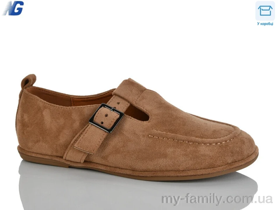 Туфлі штучна замша коричневий жінки -, Туфлі жіночі оптом