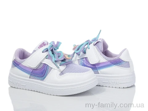 Кросівки штучна шкіра-текстиль фіолетовий діти дівчинка, Дитячі кросівки оптом