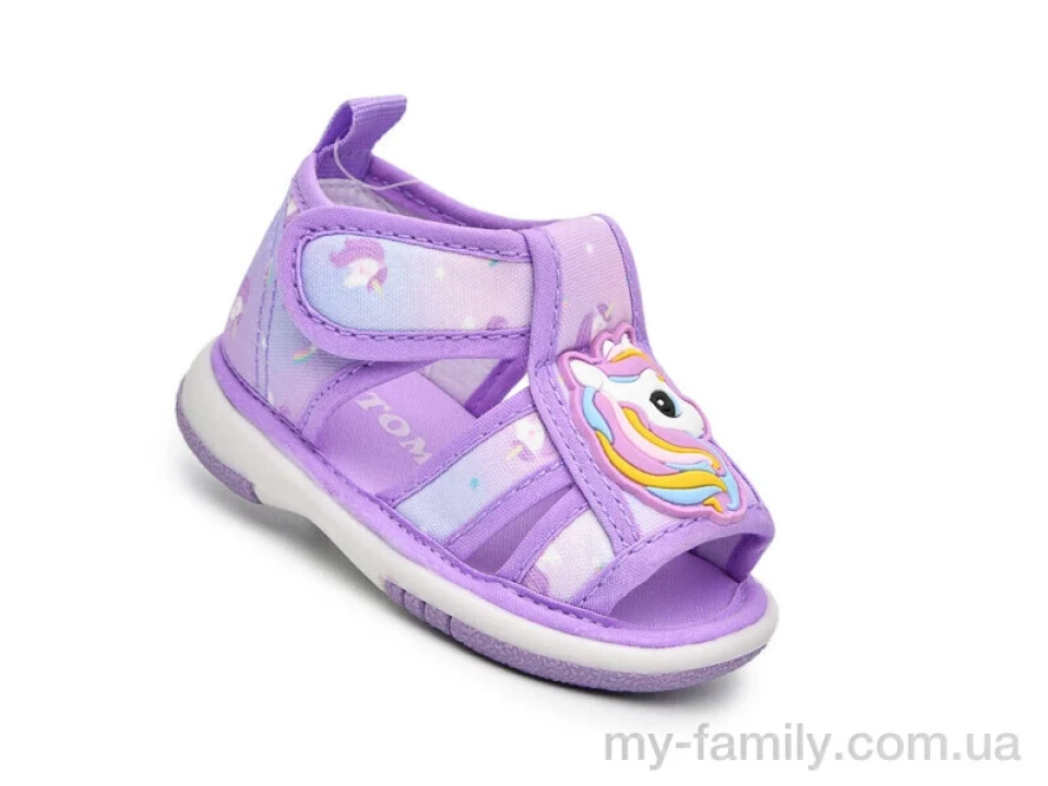 Босоніжки текстиль фіолетовий діти дівчинка, Босоніжки оптом