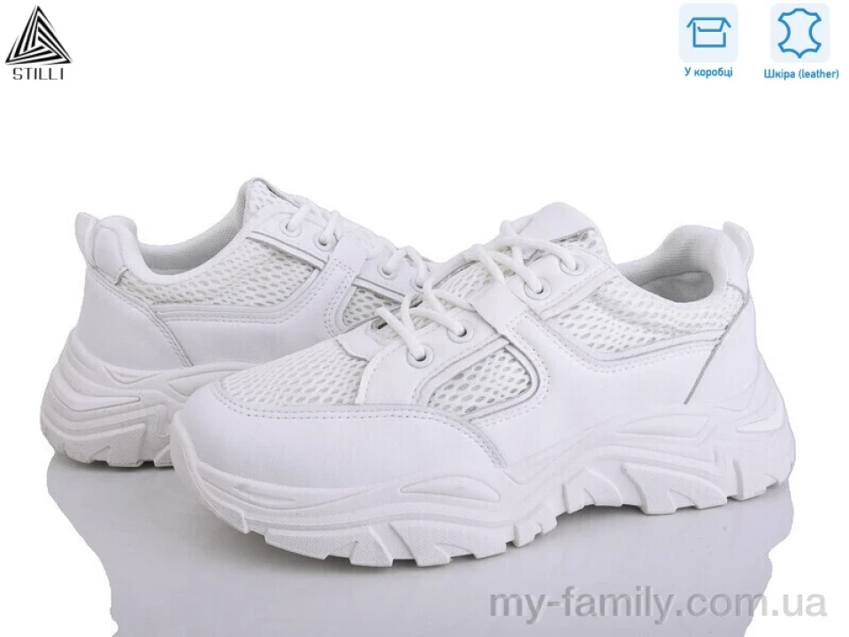 Кросівки натуральна шкіра-текстиль білий жінки -, Жіночі кросівки оптом