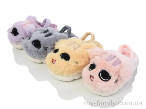 Капці штучне хутро мікс діти дівчинка, Капці оптом