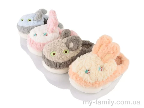 Капці штучне хутро мікс діти унісекс, Капці оптом