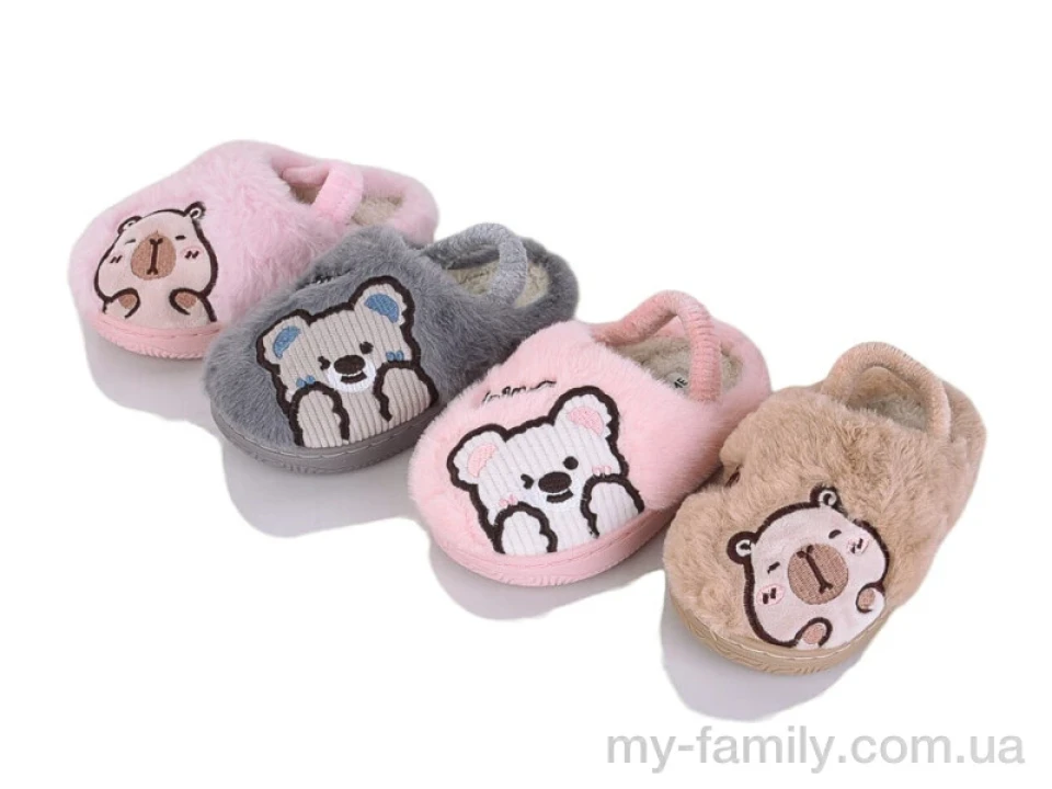 Капці штучне хутро мікс діти унісекс, Капці оптом