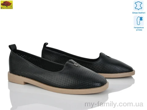 Туфлі натуральна шкіра чорний жінки -, Туфлі жіночі оптом