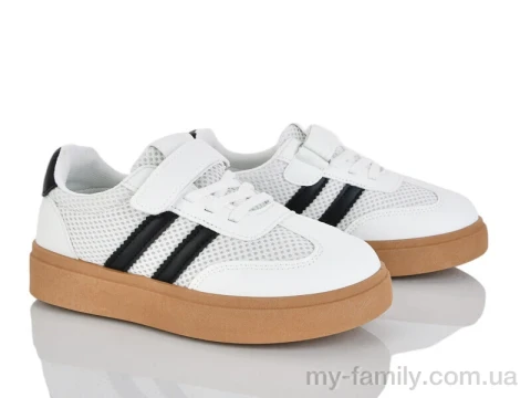 Кросівки штучна шкіра-текстиль білий діти унісекс, Дитячі кросівки оптом