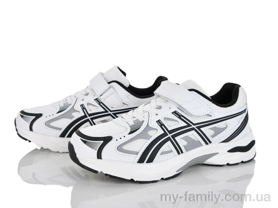 Кросівки штучна шкіра-текстиль білий діти унісекс, Дитячі кросівки оптом