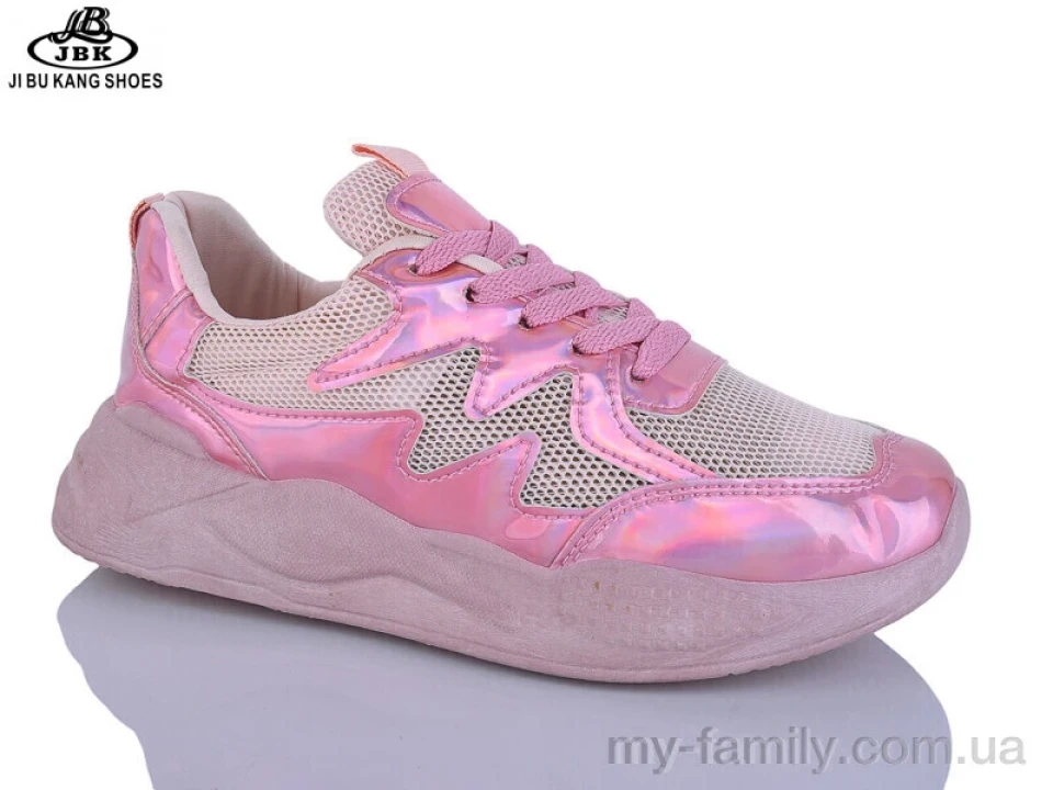 Кросівки штучний лак-текстиль рожевий жінки -, Жіночі кросівки оптом