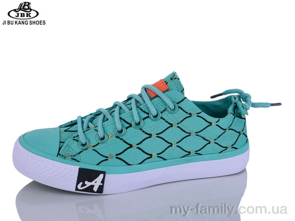 Кеди текстиль-гума зелений жінки -, Жіночі кеди оптом