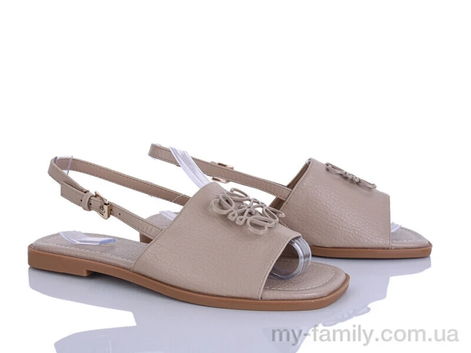 Босоніжки штучна шкіра бежевий жінки -, Жіночі босоніжки оптом