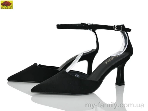 Туфлі штучна замша чорний жінки -, Туфлі жіночі оптом