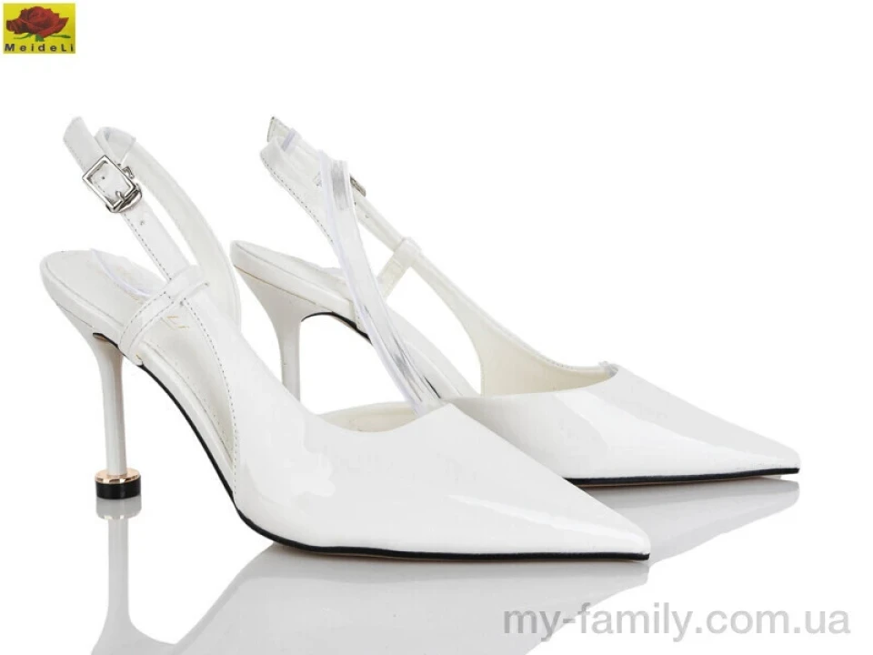 Туфлі штучний лак білий жінки -, Туфлі жіночі оптом