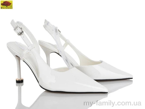 Туфлі штучний лак білий жінки -, Туфлі жіночі оптом