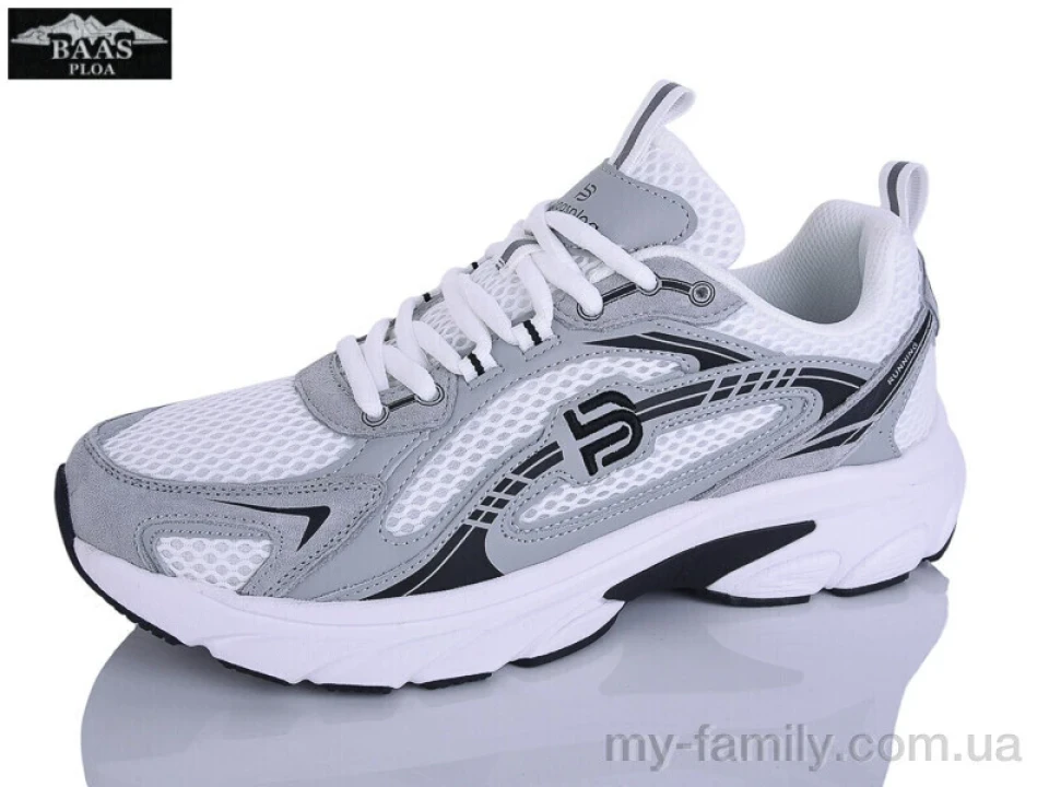 Кросівки штучна шкіра-текстиль білий чоловіки -, Чоловічі кросівки оптом