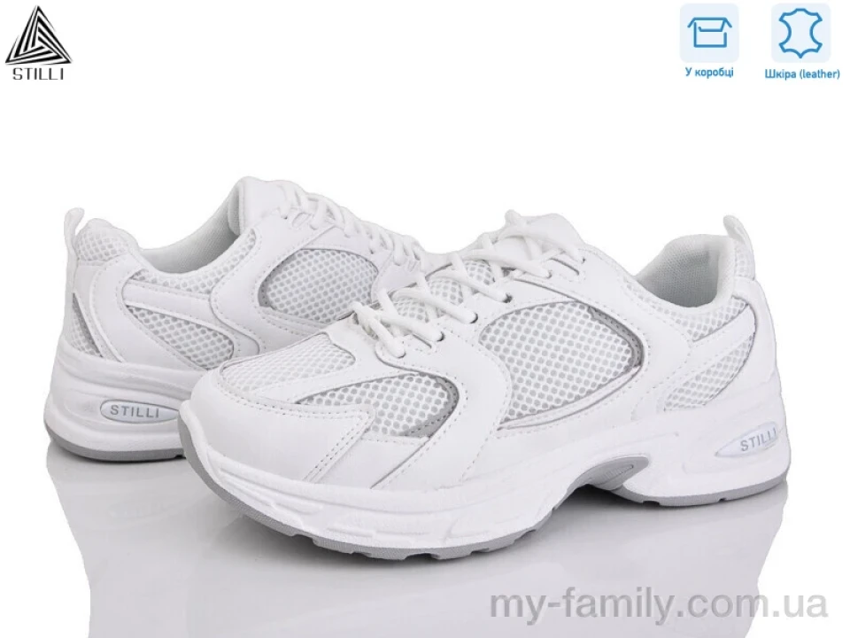Кросівки натуральна шкіра-текстиль білий жінки -, Жіночі кросівки оптом