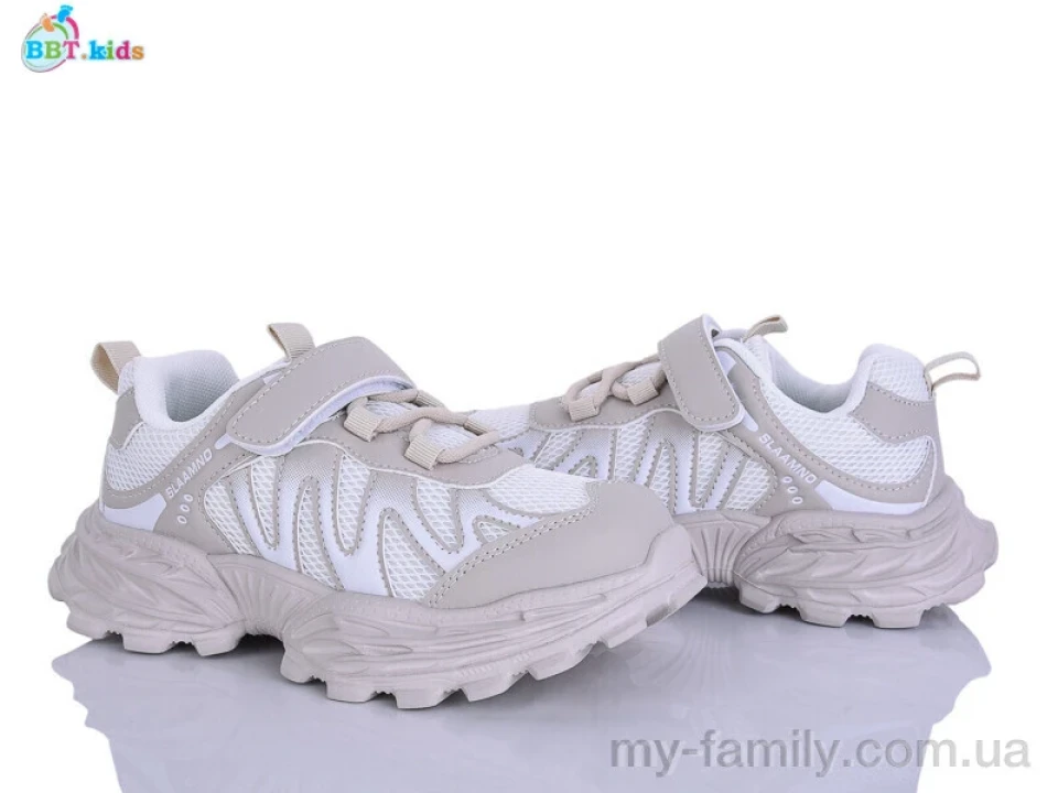 Кросівки штучна шкіра-текстиль бежевий діти унісекс, Дитячі кросівки оптом