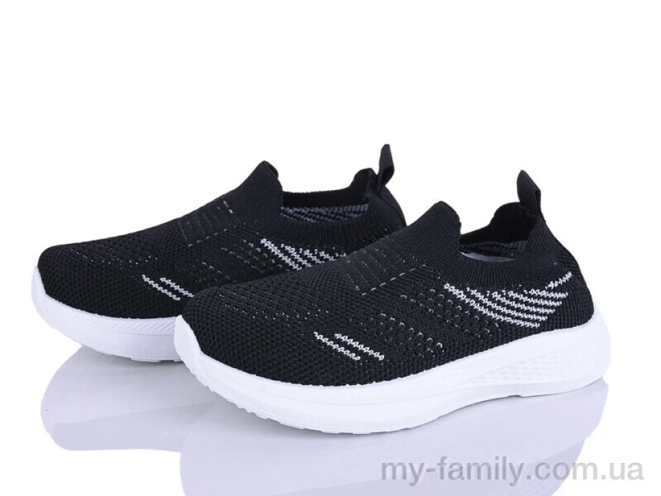 Кросівки текстиль чорний діти унісекс, Дитячі кросівки оптом
