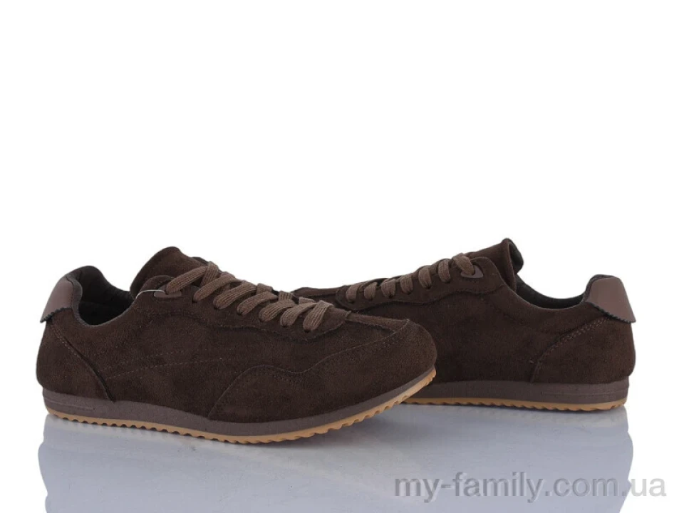 Кросівки штучна замша коричневий жінки -, Жіночі кросівки оптом