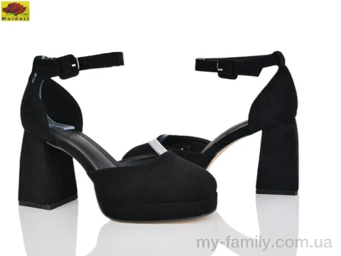 Туфлі штучна замша чорний жінки -, Туфлі жіночі оптом