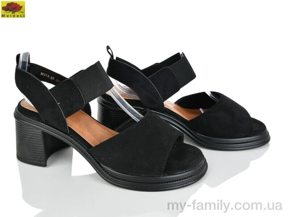 Босоніжки штучна замша чорний жінки -, Жіночі босоніжки оптом