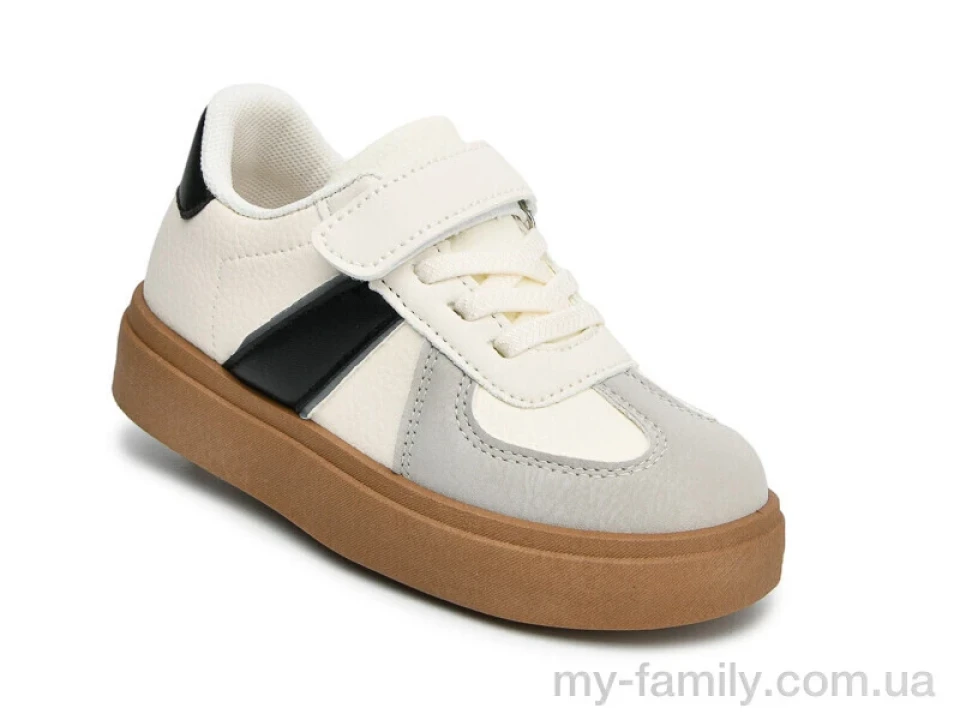 Кросівки штучна шкіра бежевий діти хлопчик, Дитячі кросівки оптом