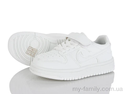 Кросівки штучна шкіра білий діти унісекс, Дитячі кросівки оптом