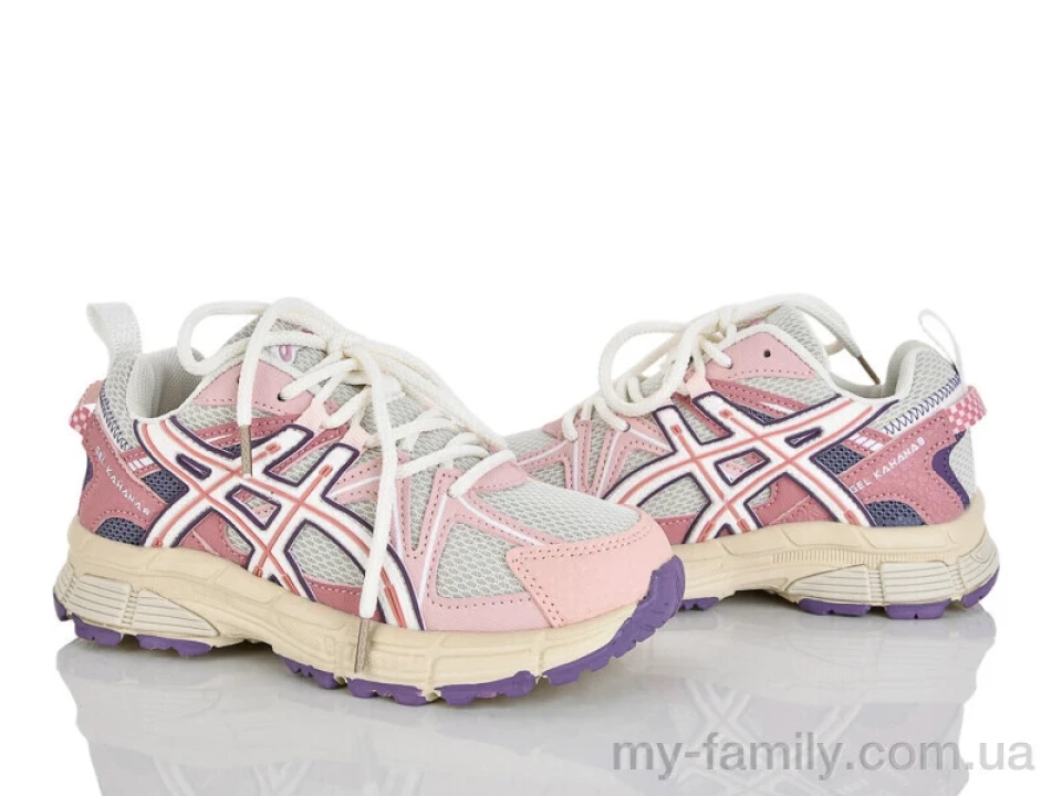 Кросівки штучна шкіра-текстиль рожевий діти дівчинка, Дитячі кросівки оптом