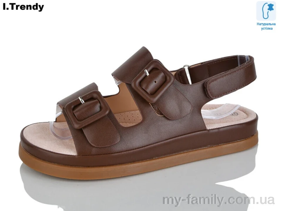 Босоніжки штучна шкіра коричневий жінки -, Жіночі босоніжки оптом