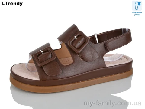 Босоніжки штучна шкіра коричневий жінки -, Жіночі босоніжки оптом