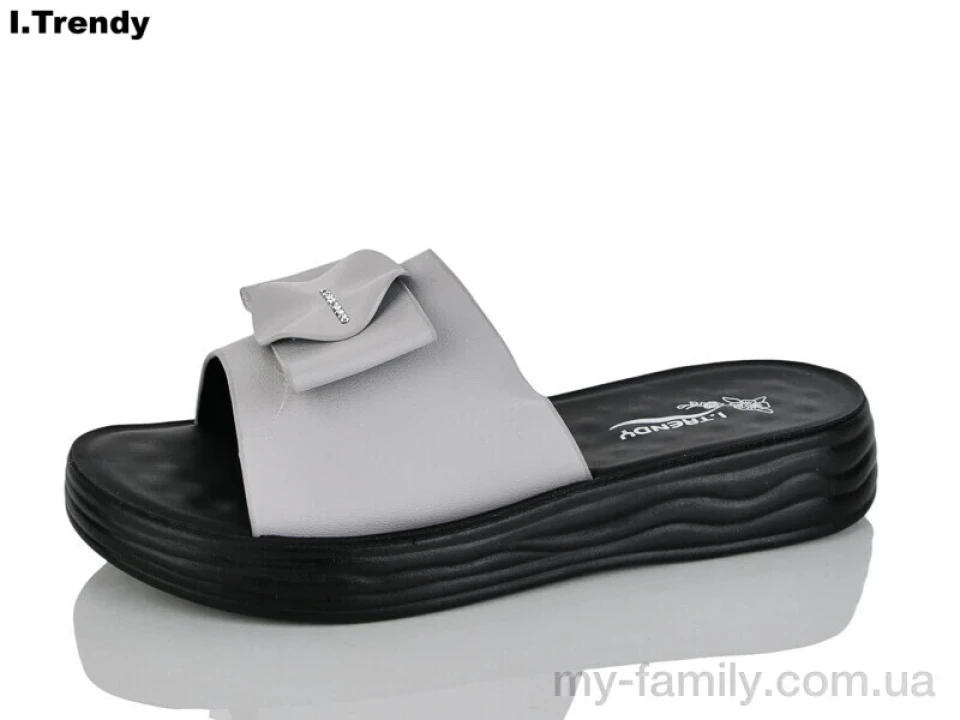 Шльопанці штучна шкіра сірий жінки -, Жіночі шльопанці оптом