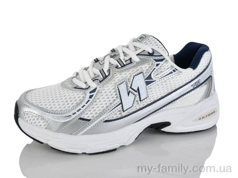 Кросівки штучна шкіра-текстиль білий жінки -, Жіночі кросівки оптом