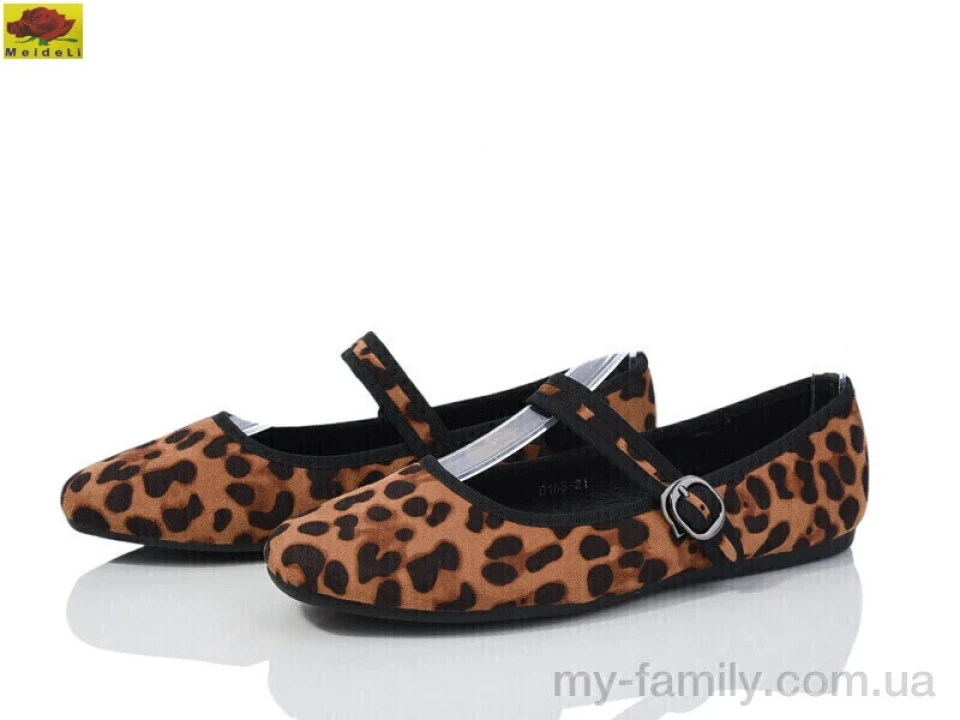 Туфлі штучна замша коричневий жінки -, Туфлі жіночі оптом