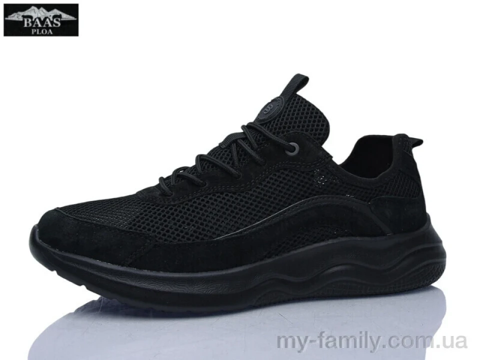 Кросівки штучна замша-текстиль чорний чоловіки -, Чоловічі кросівки оптом